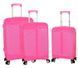 Suitcase Snowball 91303 Pink Suitcase set 91303/59/68 фото 1