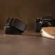 Men's leather belt with automatic mosaic buckle Vintage 20283 Black 20283 фото 5