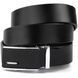 Men's belt with matte buckle Vintage 20326 Black 20326 фото 1