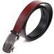 Genuine leather belt with leather insert in buckle Vintage 20216 Brown 20216 фото 5