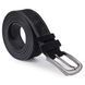 Suede fashion men's belt Vintage 20710 Black 20710 фото 2