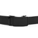 Men's leather belt with automatic mosaic buckle Vintage 20283 Black 20283 фото 4