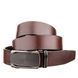 Genuine leather belt with leather insert in buckle Vintage 20216 Brown 20216 фото 3