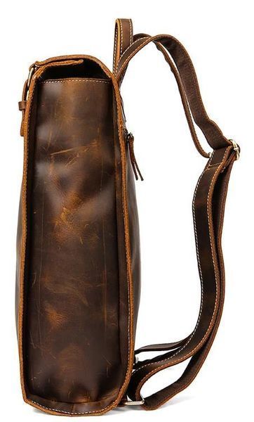 Leather travel backpack Vintage 14796 Brown 14796 фото