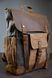 Combination travel backpack Vintage 20113 Gray 20113 фото 2