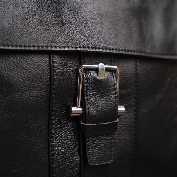 Men's messenger Vintage 14632 leather Black 14632 фото