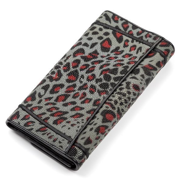 Кошелек женский STINGRAY LEATHER 18085 из натуральной кожи морского ската Разноцветный 18085 фото