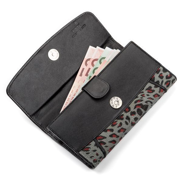 Кошелек женский STINGRAY LEATHER 18085 из натуральной кожи морского ската Разноцветный 18085 фото