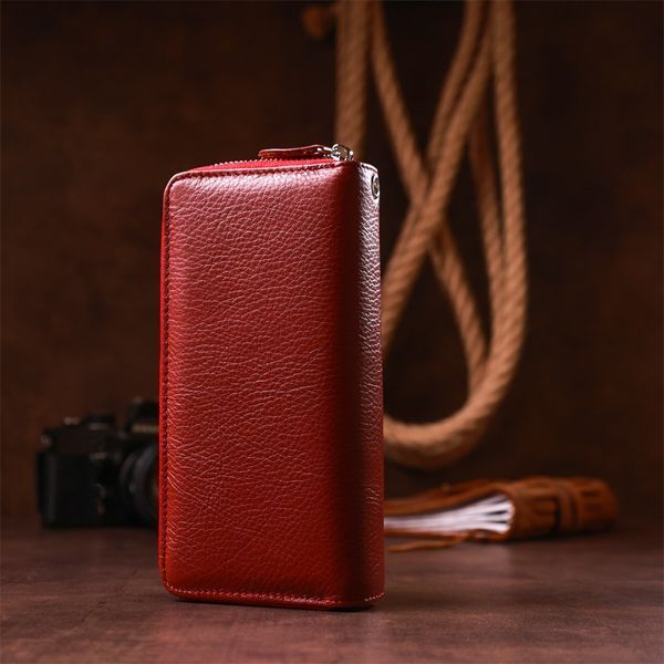 Багатофункціональний гаманець-клатч для жінок ST Leather 18868 Червоний 18868 фото