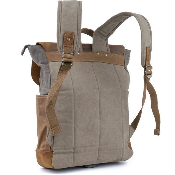 Combination travel backpack Vintage 20113 Gray 20113 фото