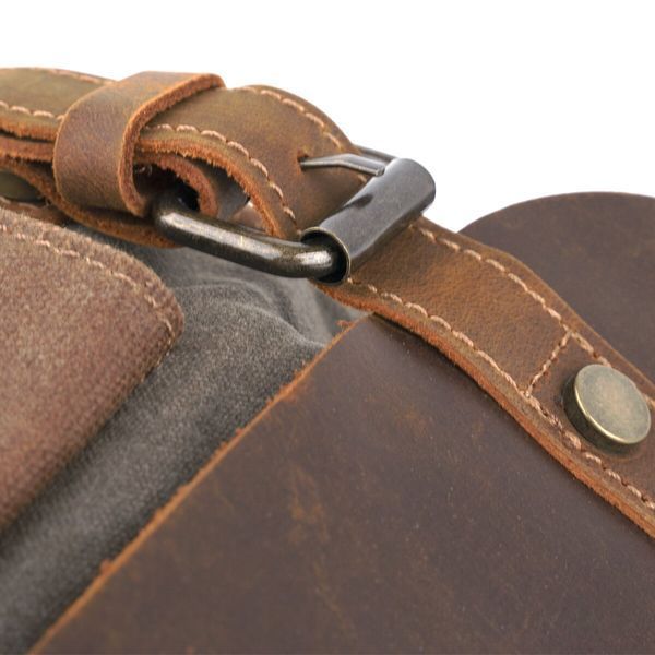 Combination travel backpack Vintage 20113 Gray 20113 фото