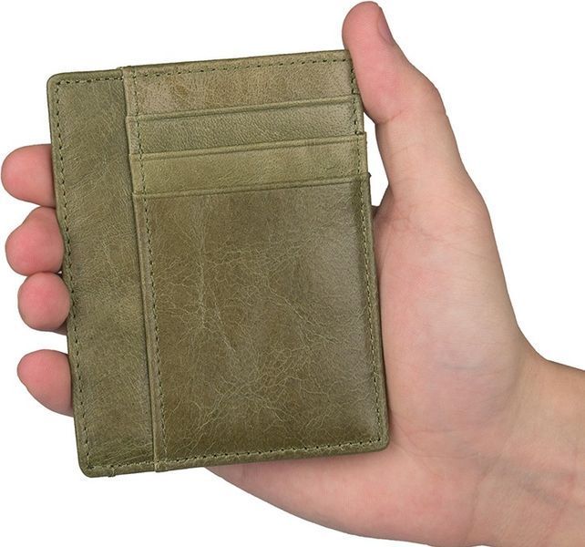 Credit card holder Vintage 14500 Green 20566 фото