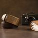 Genuine leather belt with automatic buckle brass Vintage 20309 Brown 20309 фото 6
