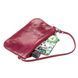 Women's clutch SEA SNAKE LEATHER 18283 made of genuine sea snake leather Burgundy 18283 фото 3