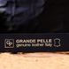 Elegant men's belt for trousers made of genuine leather Grande Pelle 21452 Blue 21452 фото 7