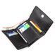Women's wallet CROCODILE LEATHER 18286 made of genuine crocodile leather Black 18286 фото 3