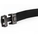 Men's belt with buckle corners Vintage 20262 Black 20262 фото 5