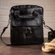 Men's messenger Vintage 14632 leather Black 14632 фото 3