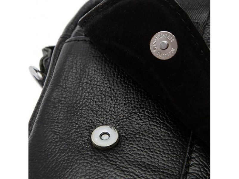 Men's messenger Vintage 14632 leather Black 14632 фото