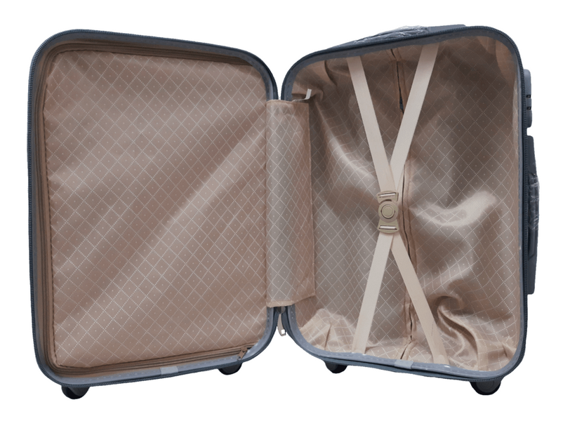 Чемодан Milano bag 004 Маленький S Серебряный 004/71/51 фото