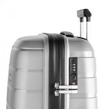 Suitcase Snowball 91503 Medium M Silver 91503/71/50 фото
