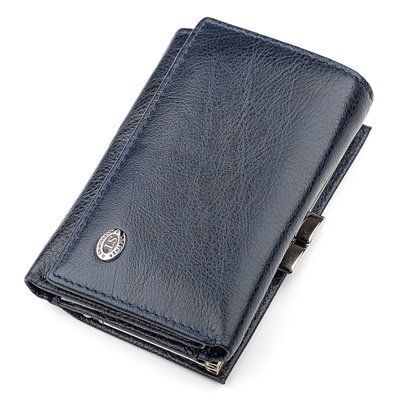 Кошелек женский ST Leather 18358 (ST617) небольшой Синий 18358 фото