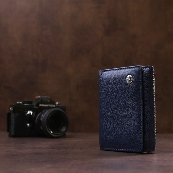 Кошелек женский ST Leather 18358 (ST617) небольшой Синий 18358 фото