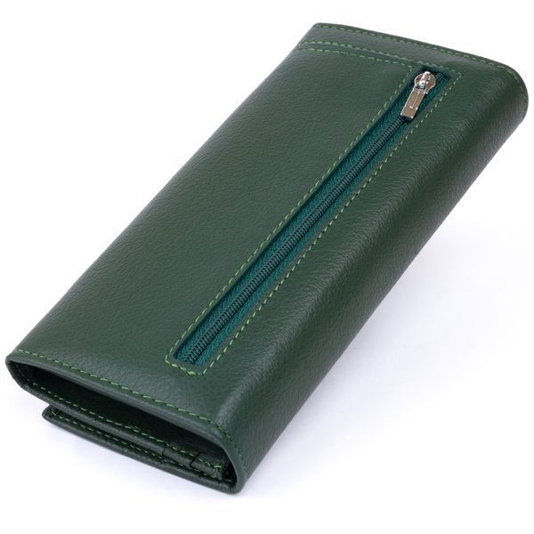 Кошелек на магнитах с клапаном женский ST Leather 19240 Зеленый 19240 фото