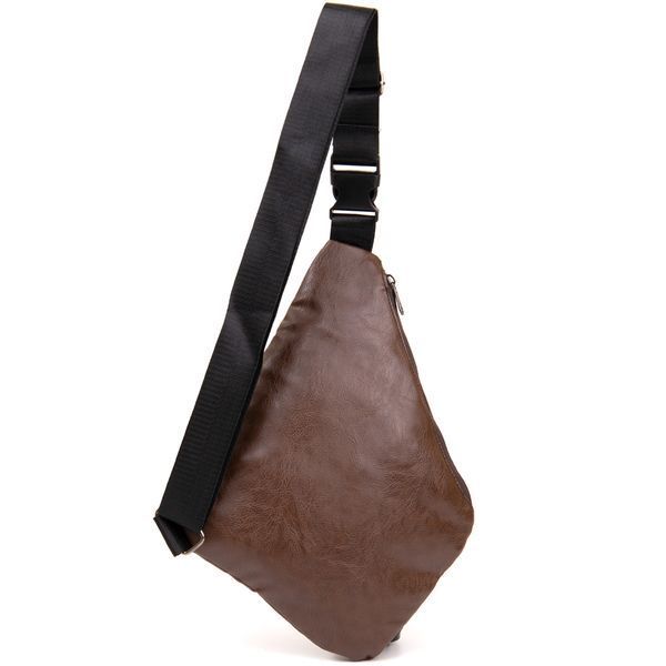 Sling bag leatherette Vintage 20566 Dark brown 20566 фото