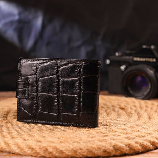Men's wallet made of genuine textured leather CANPELLINI 21511 Black 21511 фото