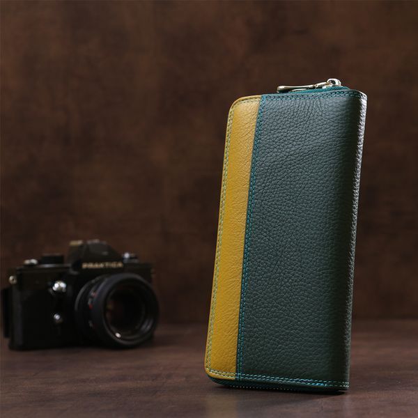 Кошелек женский ST Leather 18377 (SB71) оригинальный Зеленый 18377 фото