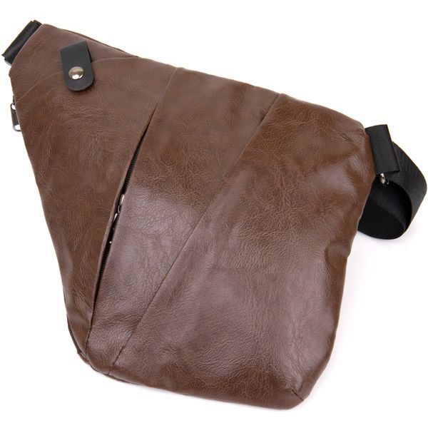 Sling bag leatherette Vintage 20566 Dark brown 20566 фото