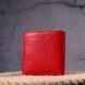 Bright women's purse made of genuine leather KARYA 21316 Red 21316 фото 8