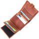 Functional men's wallet in vintage leather KARYA 21369 Red 21369 фото 6