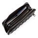 Clutch wallet CROCODILE LEATHER 18012 made of genuine crocodile leather Black 18012 фото 4