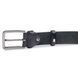 Smooth men's belt batal Vintage 20712 Black 20712 фото 3