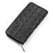 Clutch wallet CROCODILE LEATHER 18012 made of genuine crocodile leather Black 18012 фото 2
