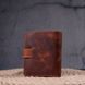 Functional men's wallet in vintage leather KARYA 21369 Red 21369 фото 9
