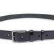 Smooth men's belt batal Vintage 20712 Black 20712 фото 4