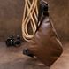 Sling bag leatherette Vintage 20566 Dark brown 20566 фото 7