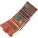Functional men's wallet in vintage leather KARYA 21369 Red 21369 фото 5