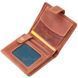 Functional men's wallet in vintage leather KARYA 21369 Red 21369 фото 4