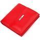 Bright women's purse made of genuine leather KARYA 21316 Red 21316 фото 1