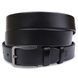Smooth men's belt batal Vintage 20712 Black 20712 фото 1