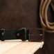 Smooth men's belt batal Vintage 20712 Black 20712 фото 7