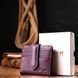 Красивый женский бумажник из натуральной кожи KARYA 20944 Сиреневый 20944 фото 9