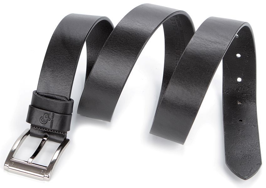 Men's belt GRANDE PELLE 00864 Black 00864 фото