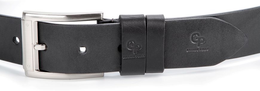 Men's belt GRANDE PELLE 00864 Black 00864 фото