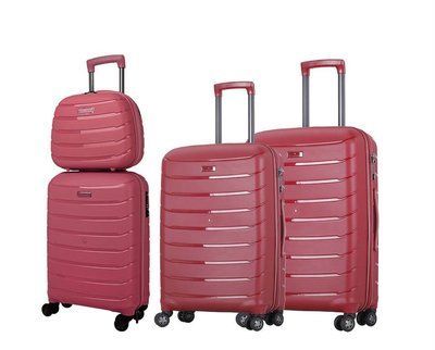 Suitcase Snowball 61303 Burgundy Suitcase set 61303/60/68 фото