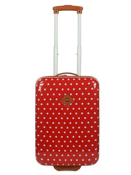 Children's suitcase Madisson Snowball 65118 Small S Red 65118/55/51 фото